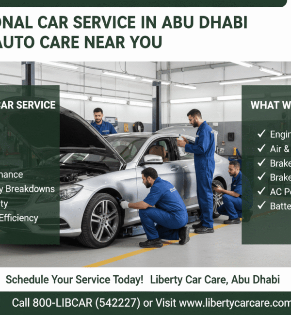 Professional Car Service in Abu Dhabi – Trusted Auto Care Near You