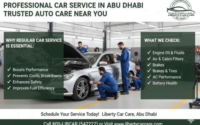 Professional Car Service in Abu Dhabi – Trusted Auto Care Near You