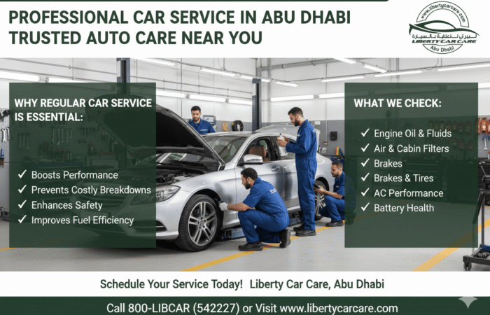 Professional Car Service in Abu Dhabi – Trusted Auto Care Near You
