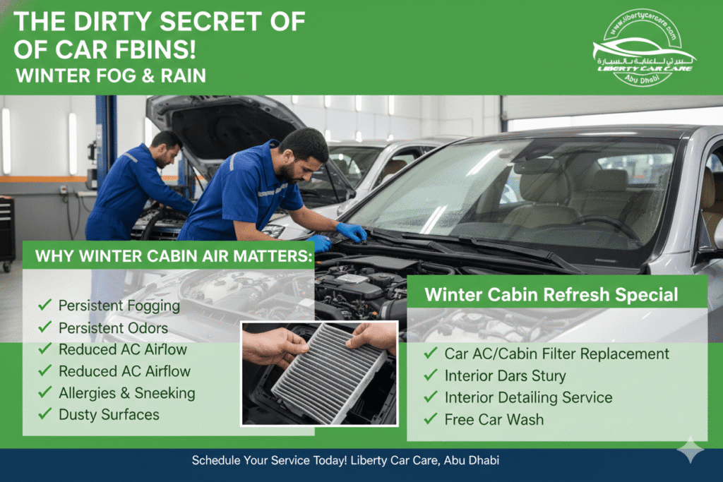 The Dirty Secret of Car Cabins: Why Clean Air Is Essential During Winter Fog and Rain