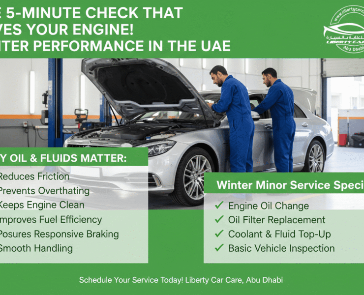 Why Oil & Fluids Matter for Winter Performance in the UAE