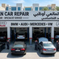 German Car Repair Abu Dhabi — BMW, Audi, Mercedes & VW Specialist Service