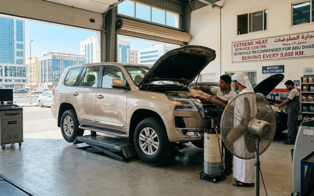 Car service Abu Dhabi heat maintenance