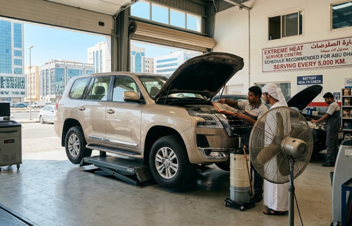 Car service Abu Dhabi heat maintenance