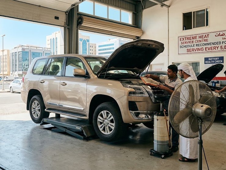 Car service Abu Dhabi heat maintenance